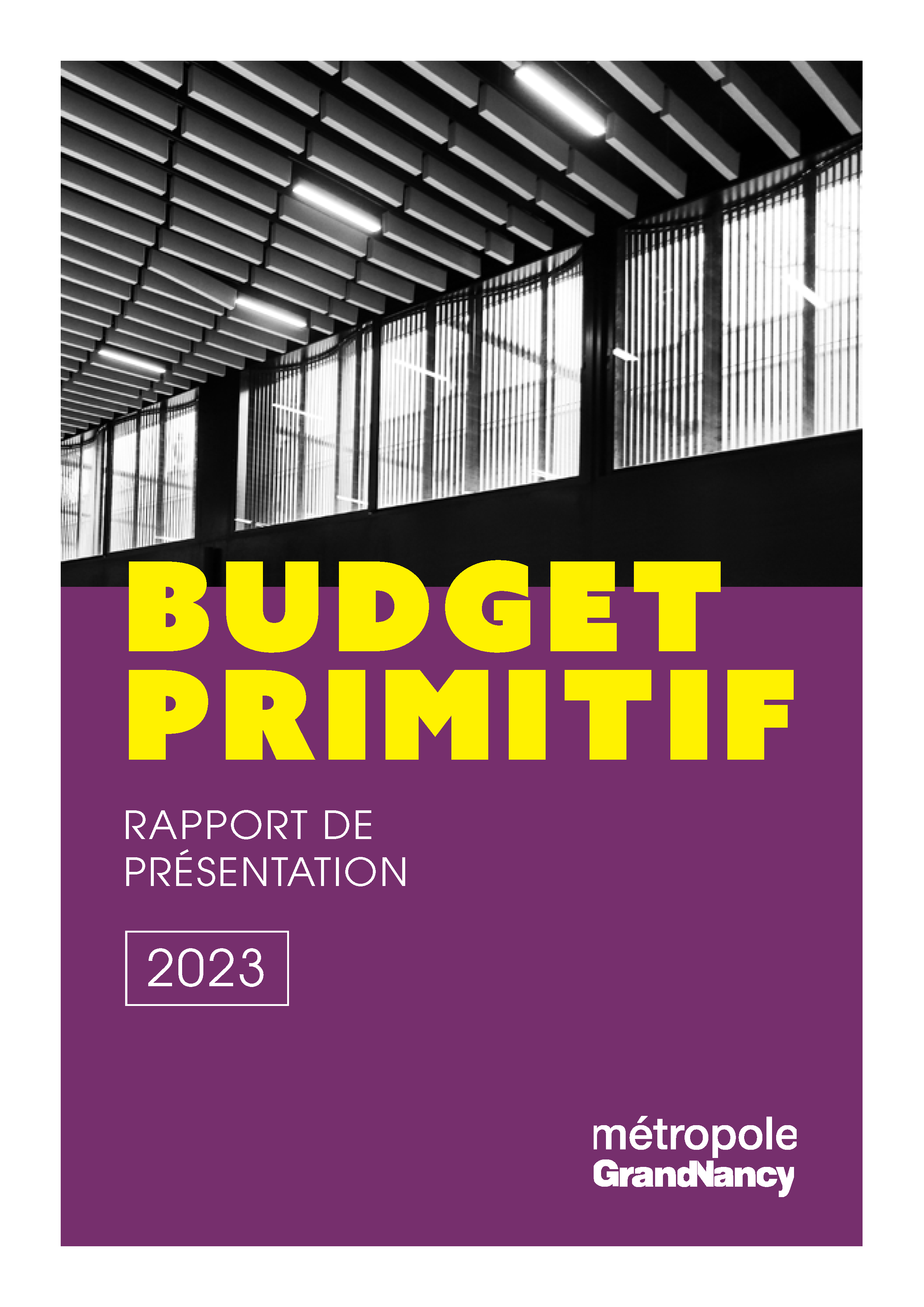 Budget primitif Métropole du Grand Nancy