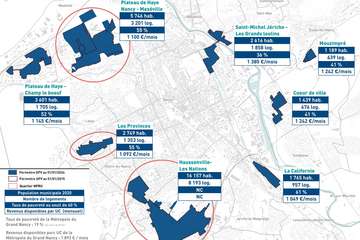 NPRU et quartiers du contrat de ville- 2015-2025 NPRU et quartiers du contrat de ville- 2015-2025