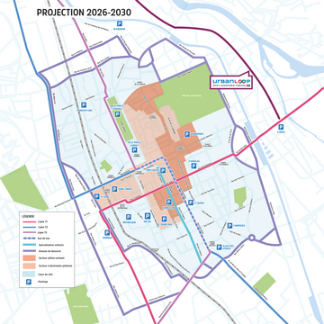 Plan de circulation - Projection 2026-2030 Plan de circulation - Projection 2026-2030