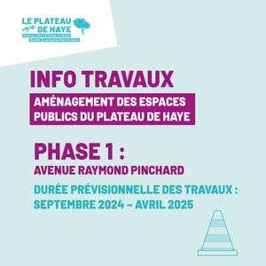 Travaux Plateau de Haye