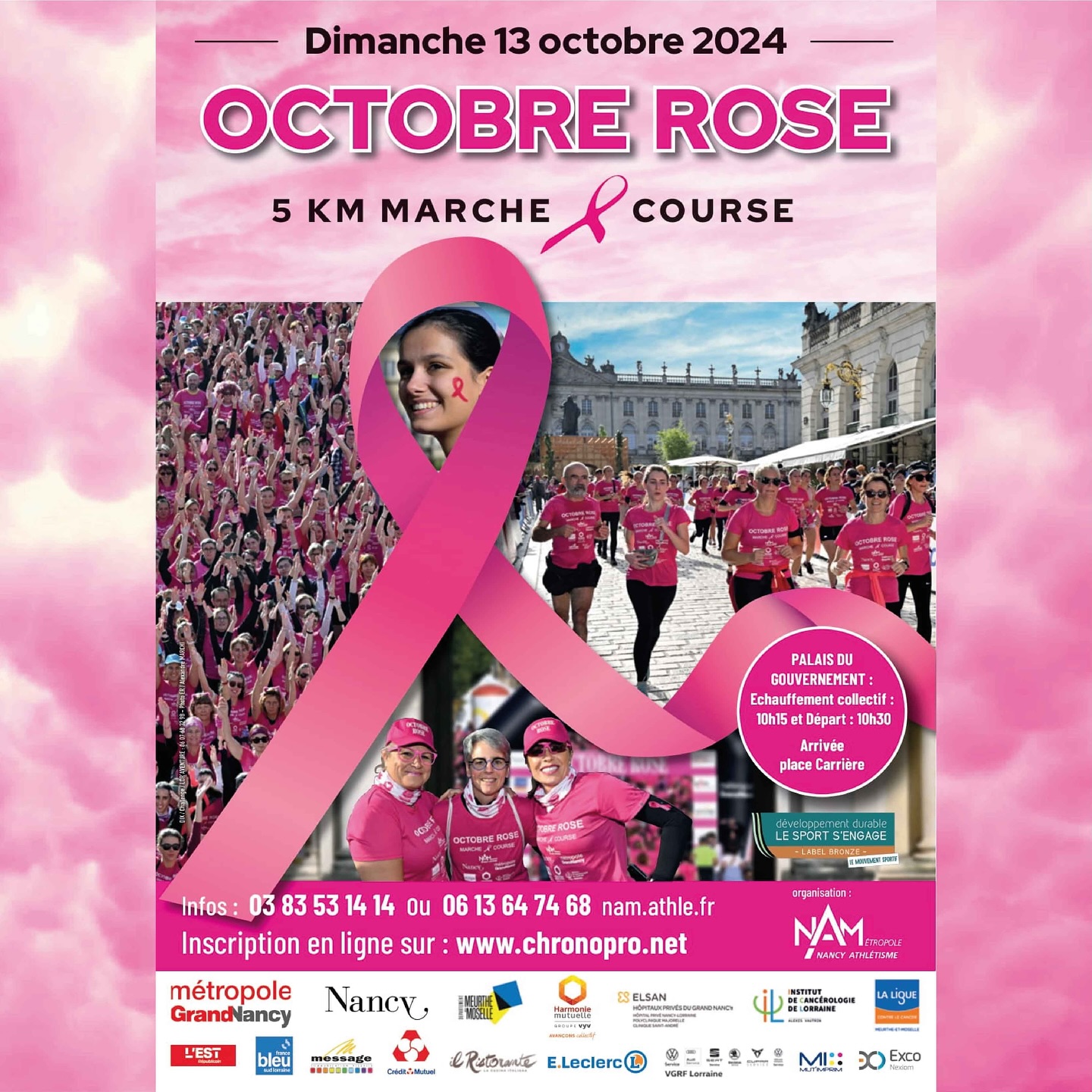 Octobre Rose à Nancy : Edition 2024